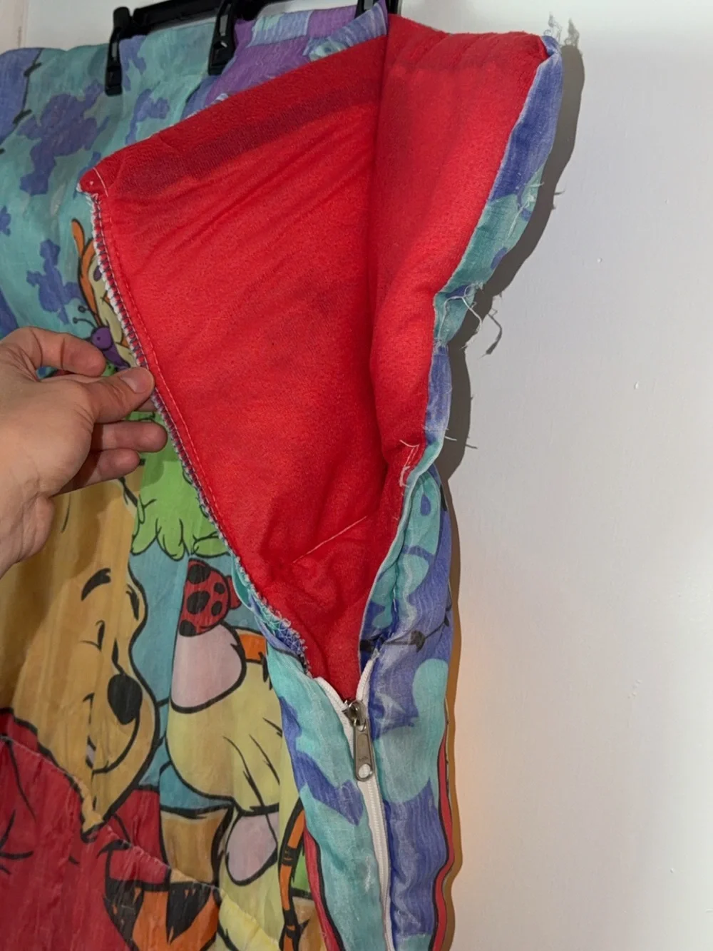 Vintage Winnie the Pooh kids sleeping bag